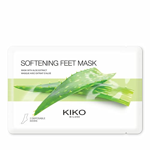 KIKO Milano Softening Feet Mask | Mascarillas Para Pies De Tejido Con Extracto De Aloe