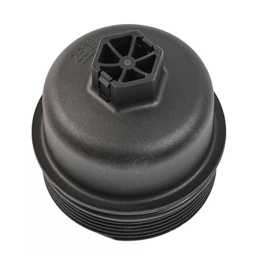 Crozgan Oil Filter Housing Cover Cap Oil Filter Black Seal Cap for Peugeot Expert Tepee 2.0 Hdi 307 308 Mk1 Boxer 2.2 Hdi Partner 1.6 Bipper 1103L7 1103.P8 1103P8 73500070