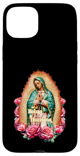 Virgencita La Guadalupana Virgen Morena Patrona de Mexico �X�}�z�P�[�X iPhone 15 Plus �p