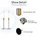 Wedding/Dinning Candlestick Holder, Centerpiece Table Decorative Candle Holder, Single-Head Taper Candle Holder Ornaments (L + L)