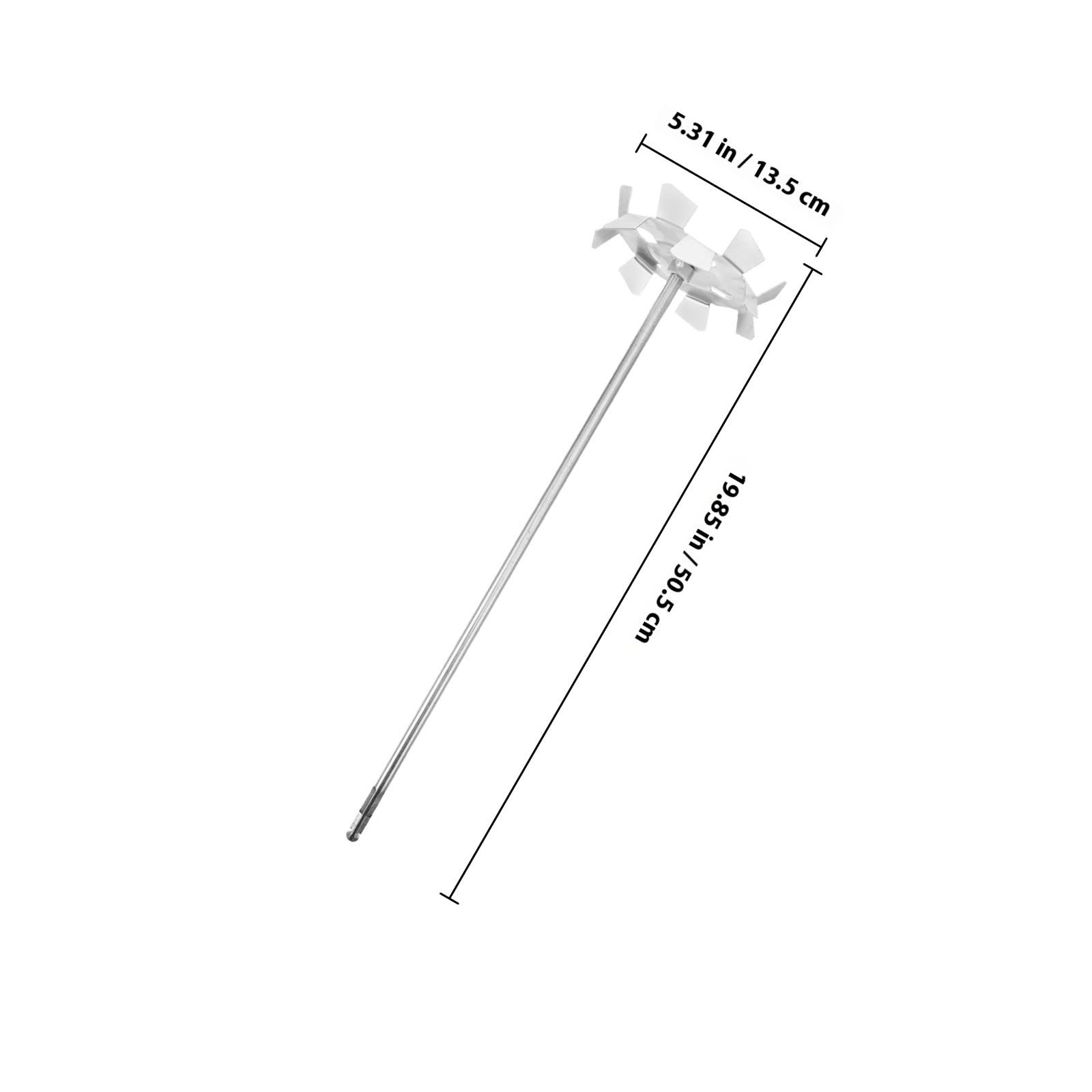 Alipis Miscelatore per Trapano Elettrico per Vernice e Cemento Asta Miscelatrice in Metallo Resistente All’Usura Accessorio Multifunzione per Mescolare Fango e Pittura per Uso