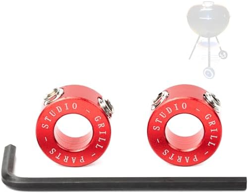 Weber Charcoal Grill Wheel Center Cap Retainer Cover – 3-Pack Hubcaps, Part #987101