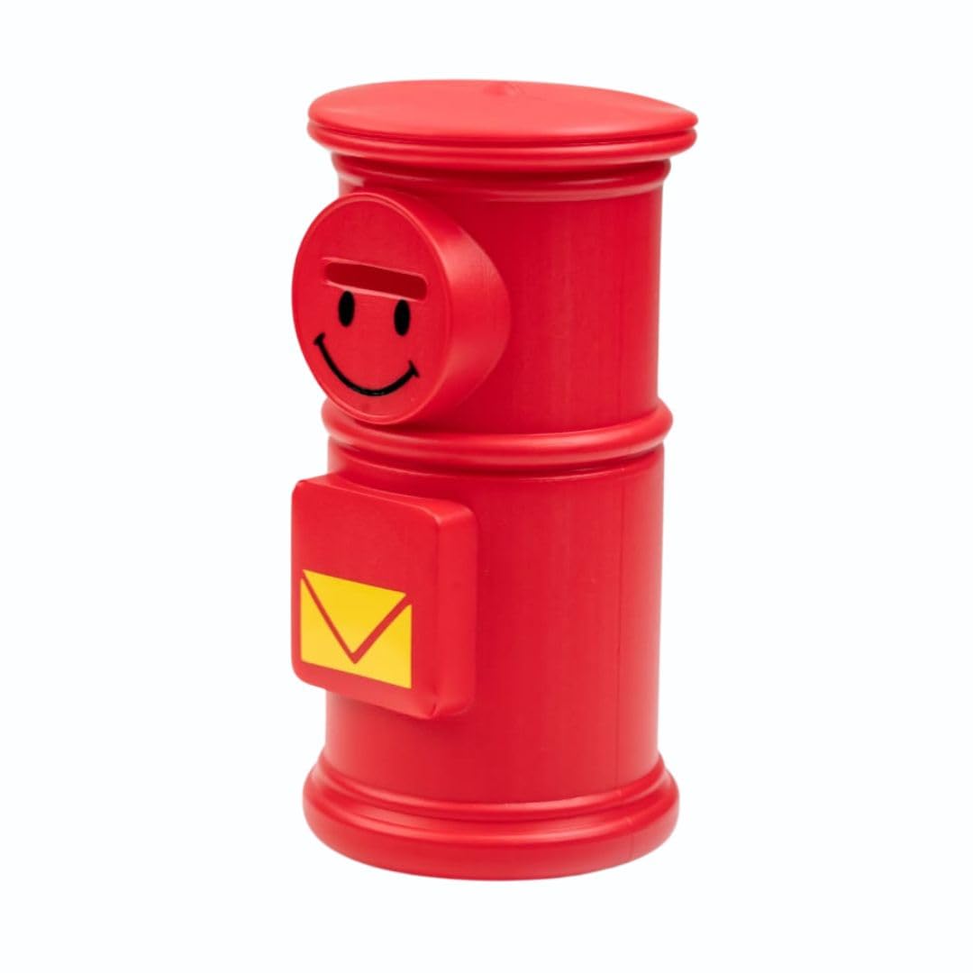 Post Box Shape Coin Box for | Kids | Adults | Money Savings for Children | (Red) (B0D47DCK66) Amazon Price History, Amazon Price Tracker