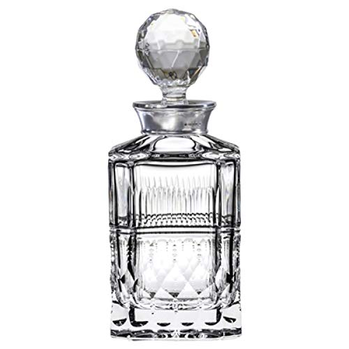 Preisvergleich Produktbild Royal Scot Crystal Dekantierer mit Kristall-Oxford-Design, quadratisch