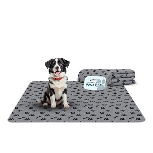 Image of Washable Pee Pad for Dogs, 100% Leak Proof Puppy Pee Pad, (18 inchx24 inch Pack of 1) Reusable Pet Pad for Dogs, Waterproof Puppy Pad Pet Training Pad, Dog Pee Pad Small