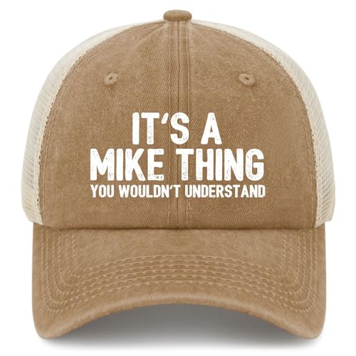VSMUEWB It's A Mike Thing You Wouldn't Understand Hat Trucker