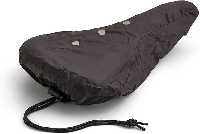 Brooks England Bike Saddle Rain Cover, Bike Saddle Waterproof Protection, Black, Medium