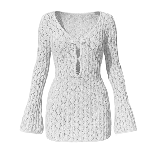 Robe de plage à manches longues légère pour piscine - 2
