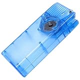 BESPORTBLE Airsoft Speed ??Loader Handkurbel BBS Paintball Loader Kunststoff BB Loader Zubehör für Outdoor-Shoot-Spiel Transparent Blau