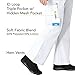 WonderWink Womens Flare Leg Cargo Medical Scrubs Pants, White, Medium US