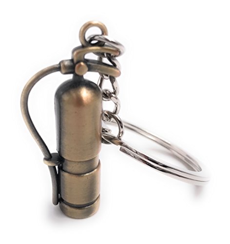 H Customs Llavero metal H Aduanas extintor de bombero