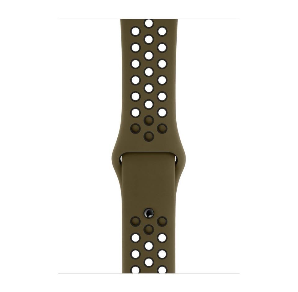 Image of TechMount Silicone Luxury Dotted Sports Watch Band Strap Compatible with Apple Watch Straps 42mm 44mm 45mm 46mm 49mm iWatch Ultra & SE & Series 8 /7 /6 /5 /4 /3 /2 /1 Breathable Replacement Strap