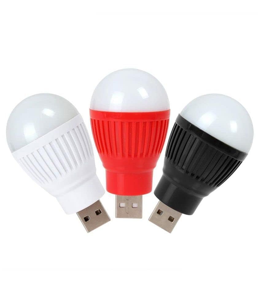 DIGSMORDEN Portable USB LED Bulb Book Light Reading Lamp Night Light for Laptop Computer Power Bank Outdoor Camping Home Emergency (White Light) Pack of 3 (B0CJVGHXN4) Amazon Price History, Amazon Price Tracker