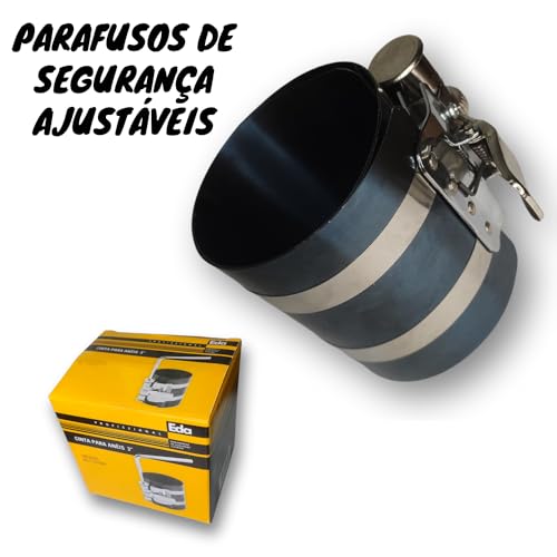 Cinta Compressora P/Aneis De Pistao de Bloco de Motor 3 Pol 60 A 175 mm Camisa Montagem Automotivo M