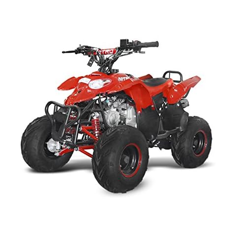 Quad Nitro Motors 125 cc Rouge Cover