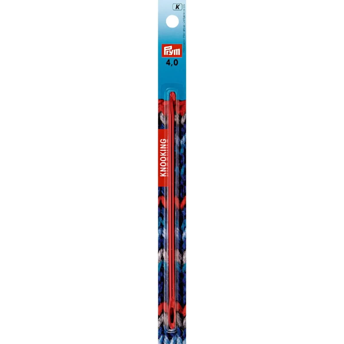 Knooking Needle Aluminum by Prym | Size: 4mm/16.5cm