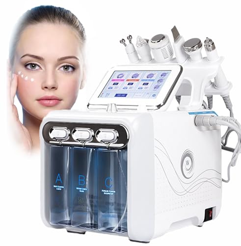 Machine Hydrafacial Professionnel 7 en 1 Machine Hydrafaciale Professionnelle, Exfoliante, Soin Visage pour Peau Sèche/Mixte/Sensible