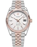 Sugess Classic S447.WP 36mm Mechanical Automatic Seagull ST2130 Date Mens Wrist Watch Seagull 1963