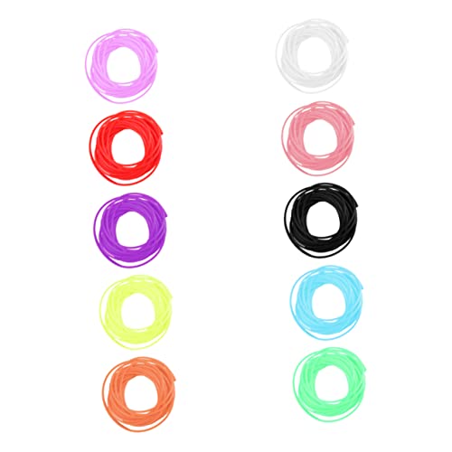 Corde en silicone pour bracelet élastique UKCOCO | 3 ensembles de cordon