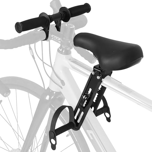 XPJBKC Fahrradsitz Kinder Vorne, Kinderfahrradsitz Vorne Lenker, Kindersitz Fahrrad Vorne für Von 2-6 Jahren, Abnehmbarer Fahrradkinder Sitze für Einige Fahrräder Flachen und Geneigten Rohren