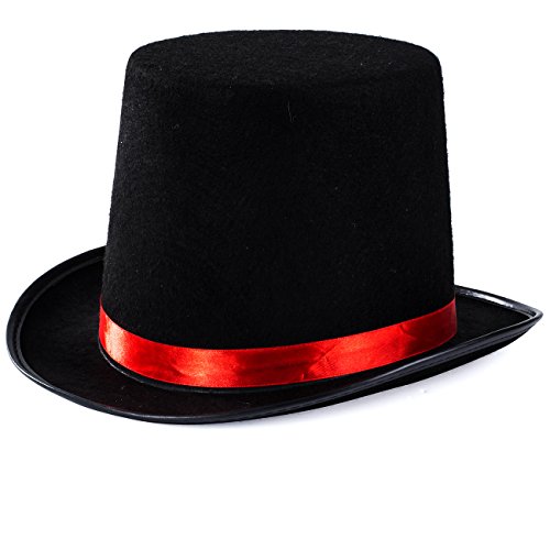 Tigerdoe Ringmaster Costume Accessories - Ringmaster Hat - 5 Accessories - Circus Party Supplies Black #TOP2