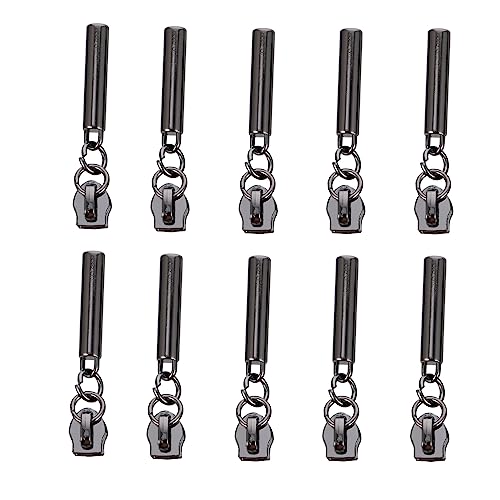 GALPADA Upgrade Your Luggage 10 Pcs Zinc Alloy Zipper Pulls Back Zipper Puller Helper for Travel Bags