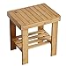Banco de ducha impermeable de madera Banco de taburete de baño para adultos mayores Taburete de baño Taburete de baño de ducha Silla de baño Asiento de ducha antideslizante Bañera Taburete de baño Ba