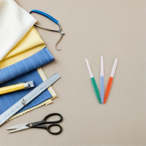 LOCZUK 3pcs Soft Handle Crochet Hooks Set 9mm 10mm 12mm for Accurate Stitch Placement and Ergonomic Comfort, Yarn Hooks for DIY Crafts and Beginner Knitting Tools Users - 5