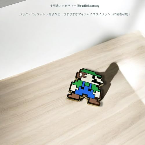 Image of Pixel Pin Pixel brooch Video game pin old school hard enamel pins 80s Cute Cartoon Enamel Pins Gaming Lapel Pin Brooch Badge for Backpack Jackets Anime Pins for Gift Anime Enamel Pin for Clothing Hat Decoration