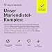 natural elements Mariendistel Artischocke Löwenzahn Komplex - 120 Kapseln - Hochdosiert mit 80% Silymarin - Ohne Magnesiumstearat, vegan und produziert in Deutschland