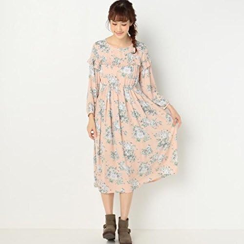Amazon Co Jp アナザーエディション Another Edition フラワープリントマキシワンピース Aefc Flw Print Maxi Op ライトピンク フリー 00 服 ファッション小物