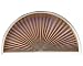 Redi Shade 3606574 Natural, 72” x 36” Original Arch Light Filtering Pleated Fabric Shade,