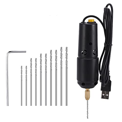 Foret hélicoïdal et épingles à œillet pour mini perceuse manuelle DIY - 8