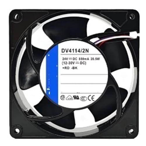 DV4114/2N ventilateur de refroidissement 24V DC axial industriel