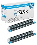 SuppliesMAX Compatible Replacement for Panasonic KX-FD335/KX-FHD331/KX-FHD332/KX-FHD351 Fax Imaging Film (2/PK-200 Page Yield) (KX-FA93)