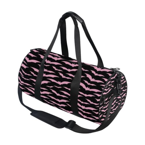 Bolsa deportiva redonda con bolsillo interior para mantener tus pertenencias a salvo