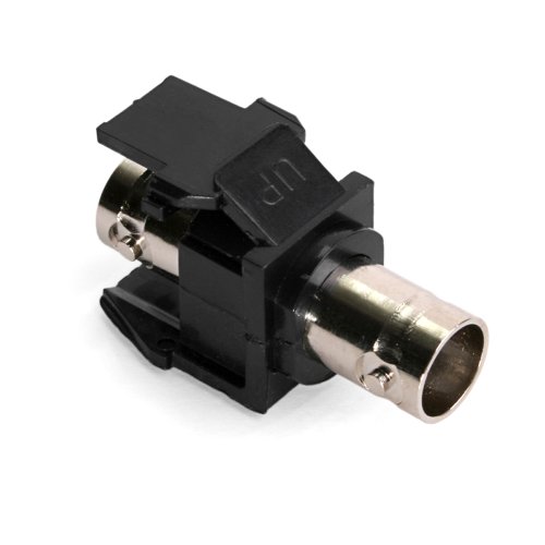 Leviton 41084-BEF Adaptateur BNC QuickPort raccordement coaxial noir
