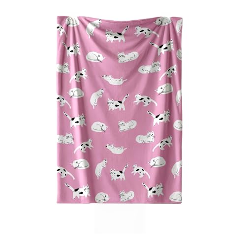 Couverture polaire pour chat douce et chaude de grande taille 150 x 180 cm pour le salon