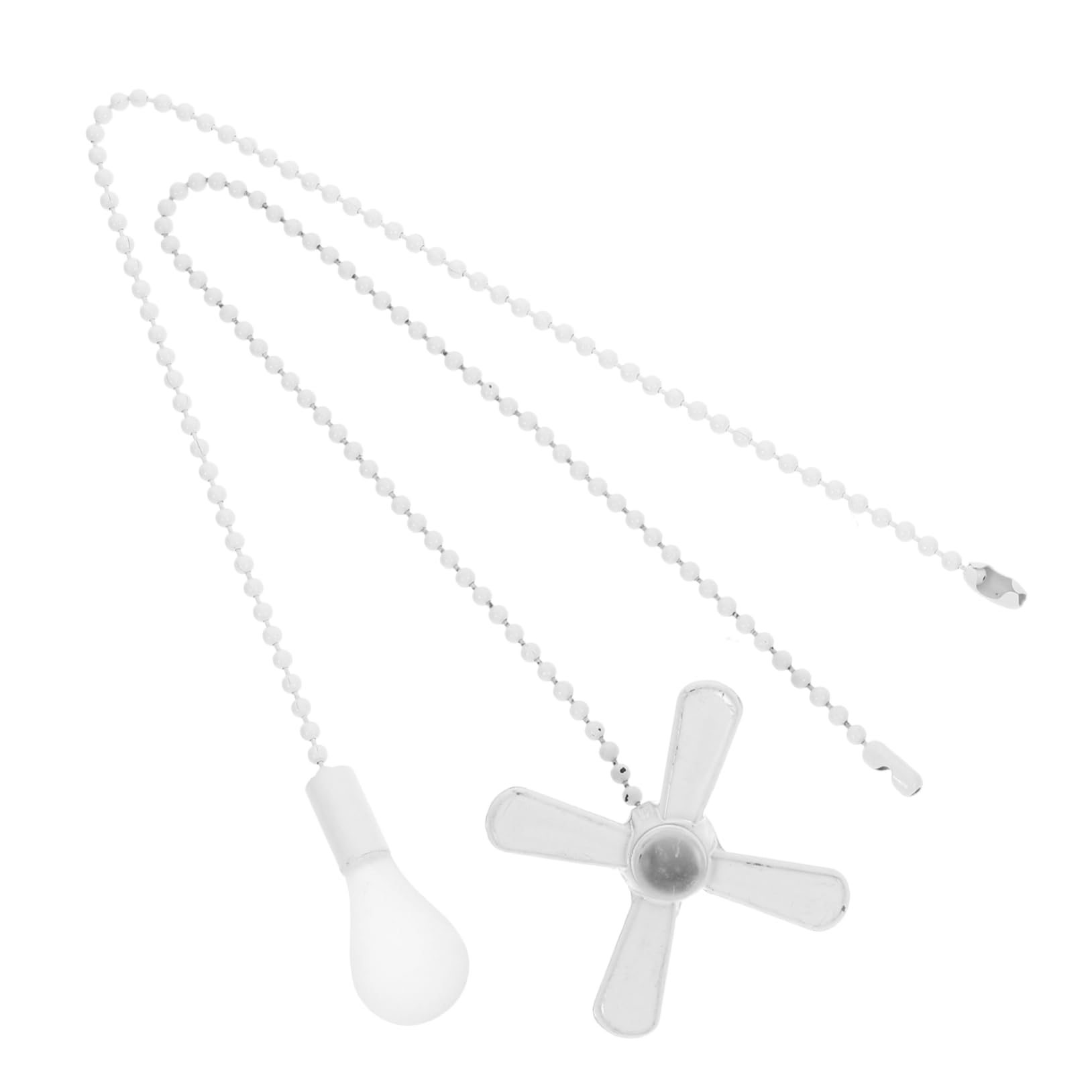 Lot De 2 Chaînes De Traction Pour Lustre, Rallonge De Chaîne De Ventilateur, Cordon De Traction Pour Lampe De Chevet, Rallonge De Chaîne Lumineuse, Chaîne De Traction Pour
