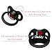 LittleForBig Bigshield Gen-II Adult Sized Printed Pacifier I Love Daddy Pattern Black