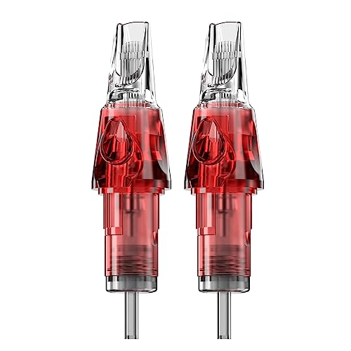 CNC Tattoo Needles Cartridge 20Pcs #12 Standard Magnum 11M1 Disposable Needles with Membrane EN04-20-1211M1