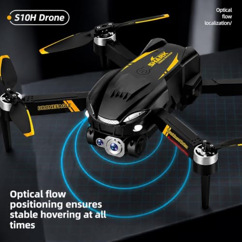 Image of dRoNe wItH hD DuAl cAmErA, oNe cLiCk tAkEoFf /lAnDiNg FlIp rOlLiNg gEsTuRe cOnTrOl wI-Fi cAmErA ReMoTe cOnTrOl X DrOnE