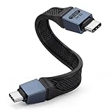 Le câble se connecte de manière transparente à une variété d'appareils, y compris presque tous les appareils Thunderbolt 3, Thunderbolt 4, Thunderbolt 5, usb4, usb5 et USB - C. Tels que: série iPhone 16 / 15, MacBook Air / pro, air / pro, Samsung Galaxy S24 / S23 / s22 / s21, Google pixel, chromebook, Dell XPS, HP, Steam deck, Thunderbolt Hub, station d'accueil, disque dur, SSD externe et egpu, etc.