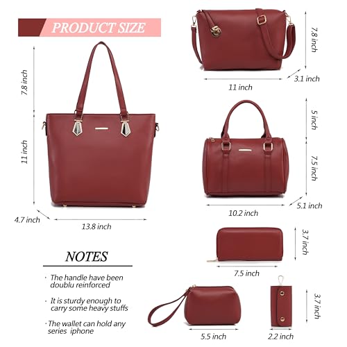 Image of 2E-youth Designer Purses and Handbags for Women Satchel Shoulder Bag Tote Top Handle Bag