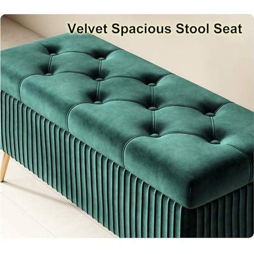 Banc de rangement 100 cm couleur soja pour optimiser l'espace du salon - 7