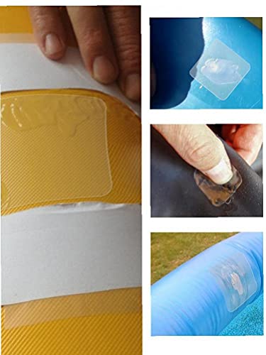 Yililay Opblaasbare reparatiepleisters, 30 stuks, tent, reparatietape, transparante reparatiepatches voor zwemring - Image 7