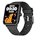 Produktbild BIGGERFIVE Smartwatch Kinder Uhr ohne App und Handy, Fitness Tracker Uhr Digitale Fitnessuhr mit Schrittzähler, 5ATM Wasserdicht, Schlaf-Monitor, Alarm, Spiele für Mädchen Jungen 5-14, Poröses Schwarz