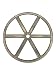 14" A-Groove Pulley, 1" bore, Chicago Die Cast Pulley, 100% Made in The USA!