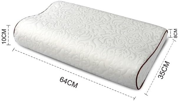 Knitted Cotton Detachable Pillowcase Slow Rebound High Low Pillow Adult Neck Guard