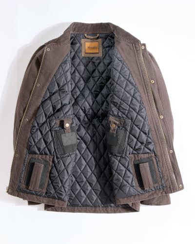 Image of Venado Concealed Carry Jacket for Men - Heavy Duty Canvas - Conceal Carry Pockets